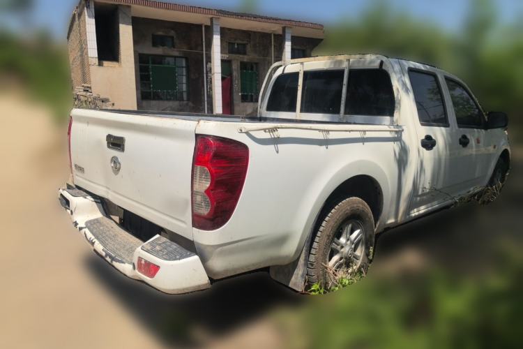 Used Great Wall Wingle 5 2017 2.2L Classic Version Two-Wheel Drive Big Double Cab 491QE Rear Right 45 Deg