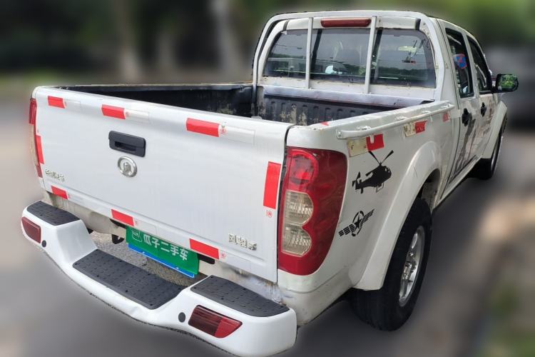 Used Great Wall Wingle 5 2017 2.0T European Version Diesel Two-Wheel Drive Advanced Large Double-Cab GW4D20E Rear Right 45 Deg
