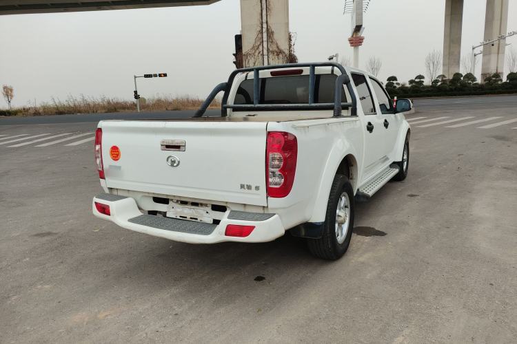 Used Great Wall Wingle 5 2017 2.0T European Version Diesel Two-Wheel Drive Advanced Large Double-Cab GW4D20E Rear Right 45 Deg