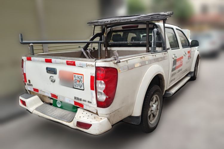 Used Great Wall Wingle 5 2017 2.0T European Version Diesel Two-Wheel Drive Elite Plus Big Double-Cab GW4D20D Rear Right 45 Deg