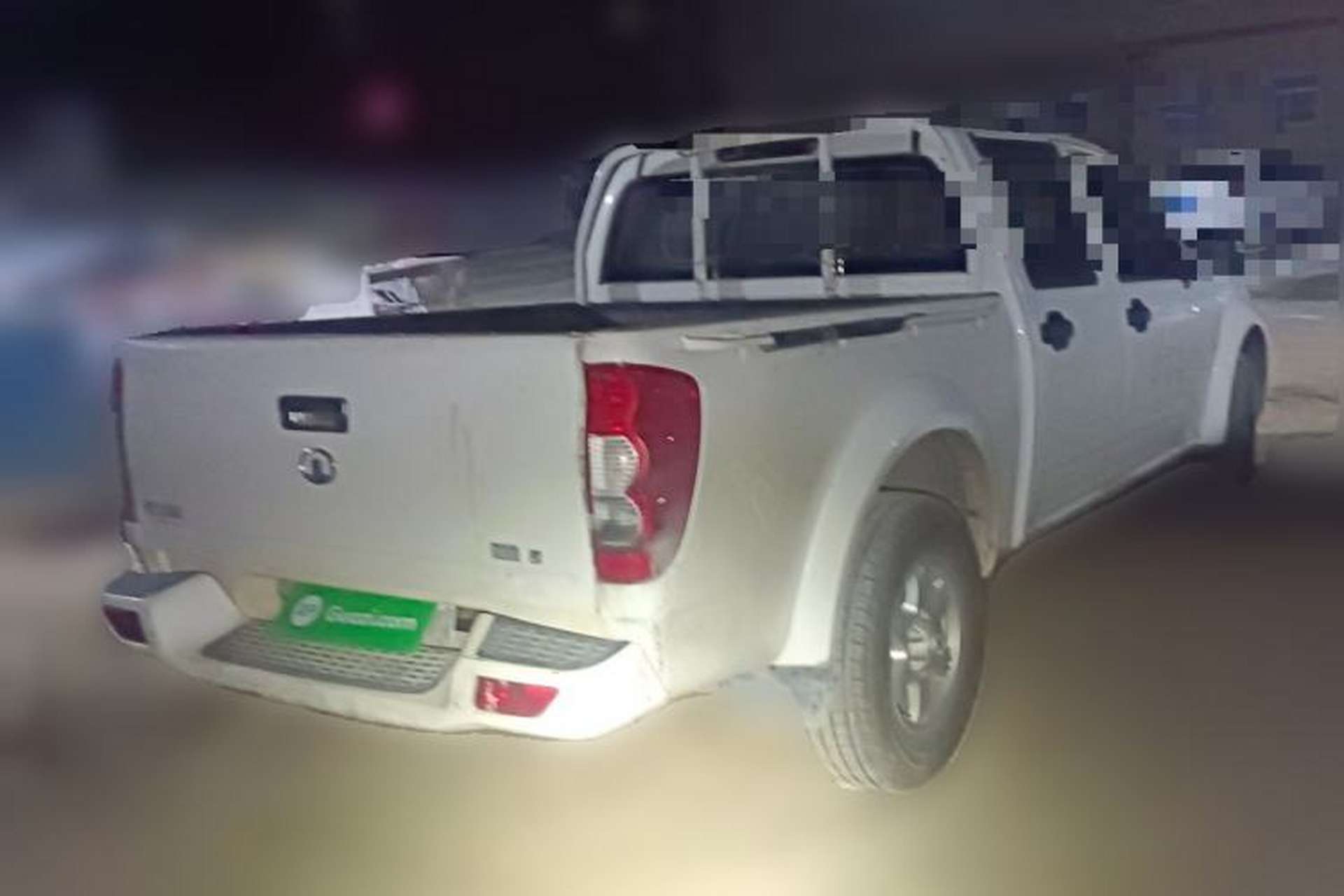 Used Great Wall Wingle 5 2017 2.0T European-Style Diesel 4x4 Ambition Version with Extended Double Cab – GW4D20E Rear Right 45 Deg
