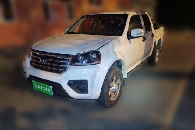 Used Great Wall Wingle 5 2017 2.4L European Version Gasoline Two-Wheel Drive Entry-Level Small Double-Cab 4G69S4N