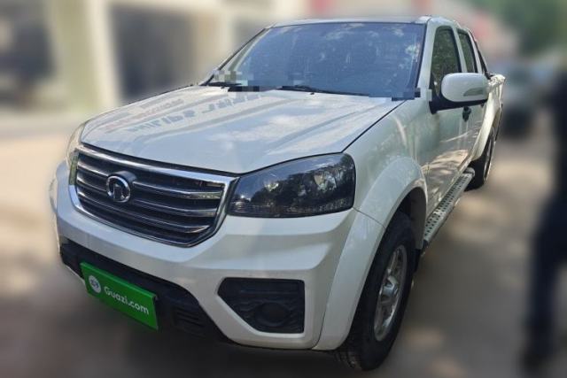 Used Great Wall Wingle 5 2017 2.4L European Version Gasoline Two-Wheel Drive Entry-Level Big Double Cab 4G69S4N