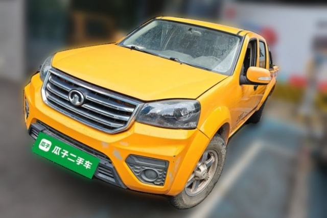 Used Great Wall Wingle 5 2017 2.4L European Version Gasoline Two-Wheel Drive Entry-Level Big Double Cab 4G69S4N