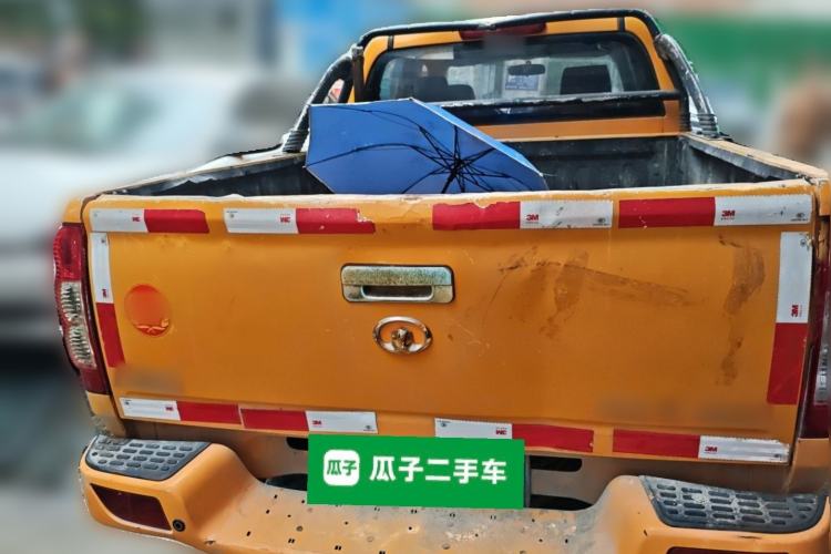 Used Great Wall Wingle 5 2017 2.4L European Version Gasoline Two-Wheel Drive Entry-Level Big Double Cab 4G69S4N Rear