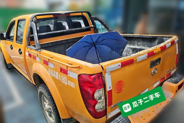 Used Great Wall Wingle 5 2017 2.4L European Version Gasoline Two-Wheel Drive Entry-Level Big Double Cab 4G69S4N Rear Left 45 Deg