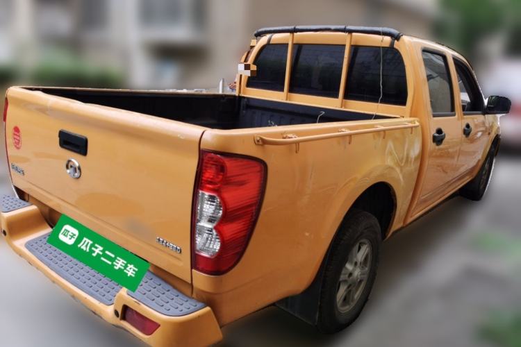 Used Great Wall Wingle 5 2017 2.2L Classic Version Two-Wheel Drive Big Double Cab 491QE Rear Right 45 Deg