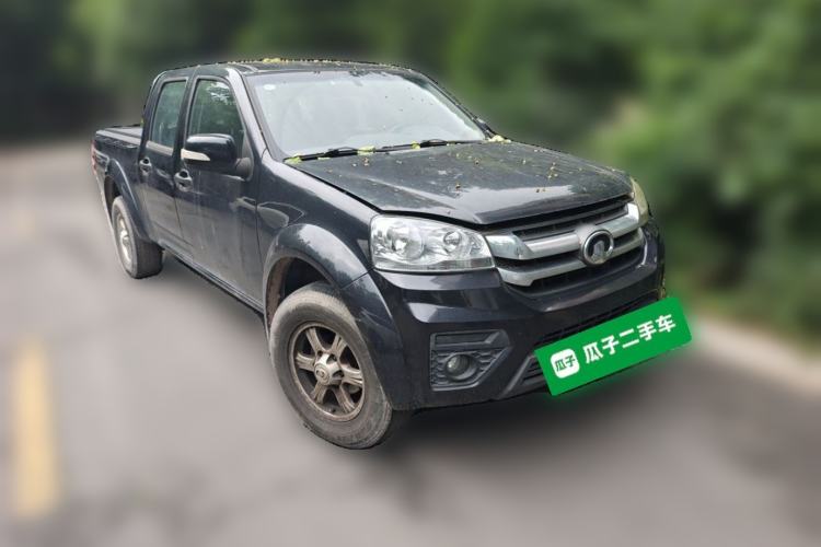 Used Great Wall Wingle 5 2020 2.4L Gasoline 2WD Elite Model Big Double Cab China VI Emission Standard 4K22D4M Front Right 45 Deg