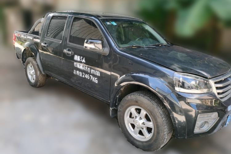 Used Great Wall Wingle 5 2020 2.4L Gasoline Two-Wheel Drive Elite Version Small Double Cab China VI Emission Standard 4K22D4M Front Right 45 Deg