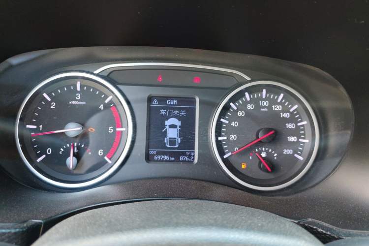 Used Great Wall Wingle 5 2020 2.0T Diesel Two-Wheel-Drive Elite Version Big Double Cab China VI Standard GW4D20M Instrument Cluster