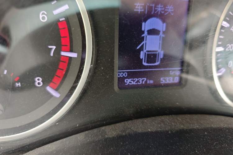 Used Great Wall Wingle 5 2020 2.4L Gasoline 2WD Elite Model Big Double Cab China VI Emission Standard 4K22D4M Odometer Close Up