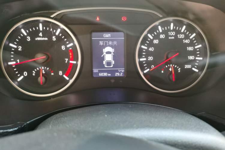 Used Great Wall Wingle 5 2020 2.4L Gasoline Two-Wheel Drive Elite Version Small Double Cab China VI Emission Standard 4K22D4M Odometer Close Up