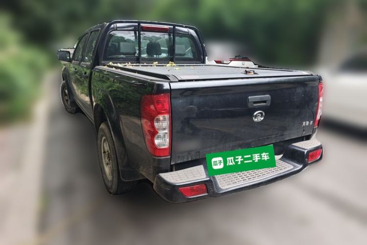 Used Great Wall Wingle 5 2020 2.4L Gasoline 2WD Elite Model Big Double Cab China VI Emission Standard 4K22D4M Rear Left 45 Deg