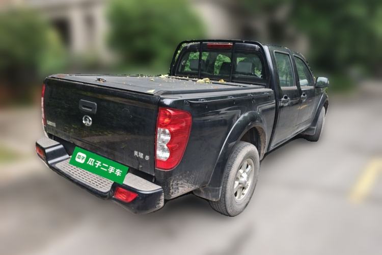 Used Great Wall Wingle 5 2020 2.4L Gasoline 2WD Elite Model Big Double Cab China VI Emission Standard 4K22D4M Rear Right 45 Deg