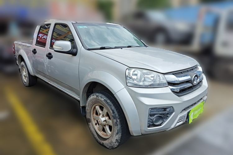 Used Great Wall Wingle 5 2020 2.0T Diesel Two-Wheel-Drive Elite Version Big Double Cab China VI Standard GW4D20M Front Right 45 Deg