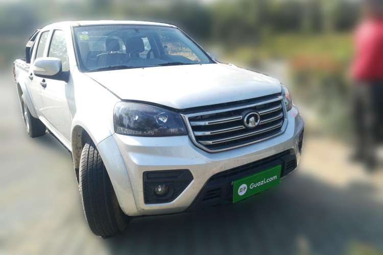 Used Great Wall Wingle 5 2020 2.0T Diesel Two-Wheel-Drive Elite Version Big Double Cab China VI Standard GW4D20M Front Right 45 Deg