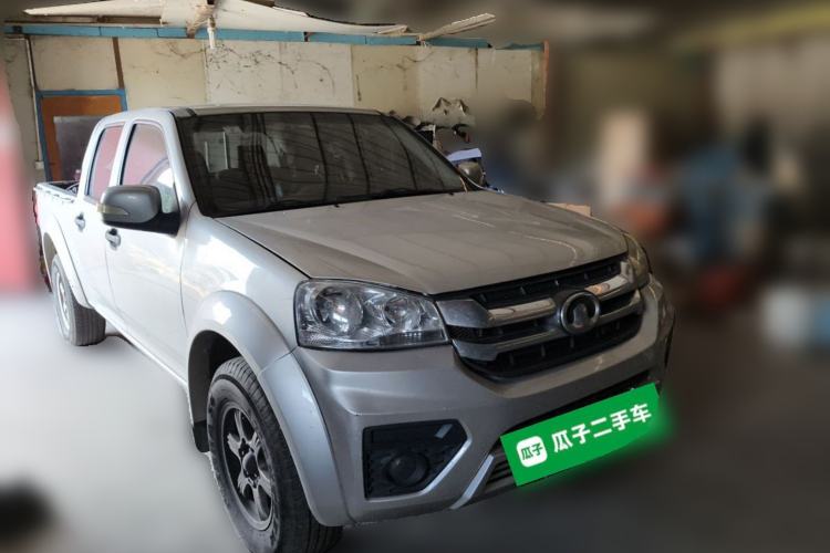 Used Great Wall Wingle 5 2020 2.0T Diesel Two-Wheel-Drive Elite Version Big Double Cab China VI Standard GW4D20M Front Right 45 Deg