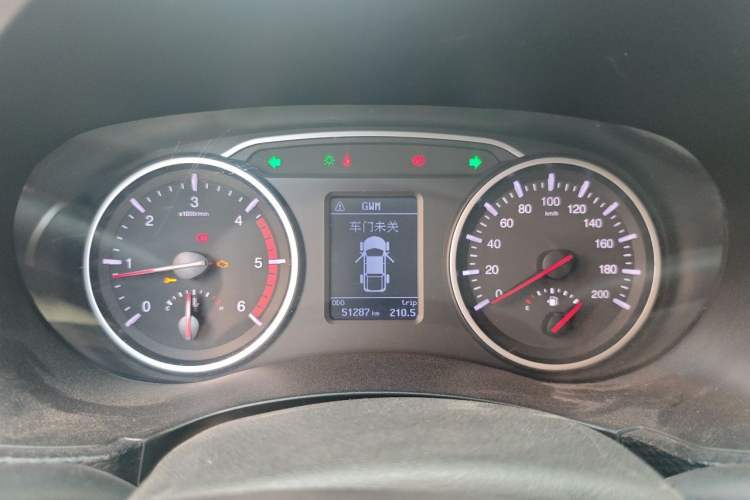 Used Great Wall Wingle 5 2020 2.0T Diesel Two-Wheel-Drive Elite Version Big Double Cab China VI Standard GW4D20M Instrument Cluster