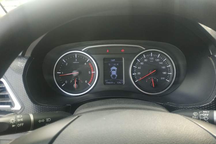 Used Great Wall Wingle 5 2020 2.0T Diesel 4x4 Elite Version Big Double Cab China VI Emission Standard GW4D20M Instrument Cluster