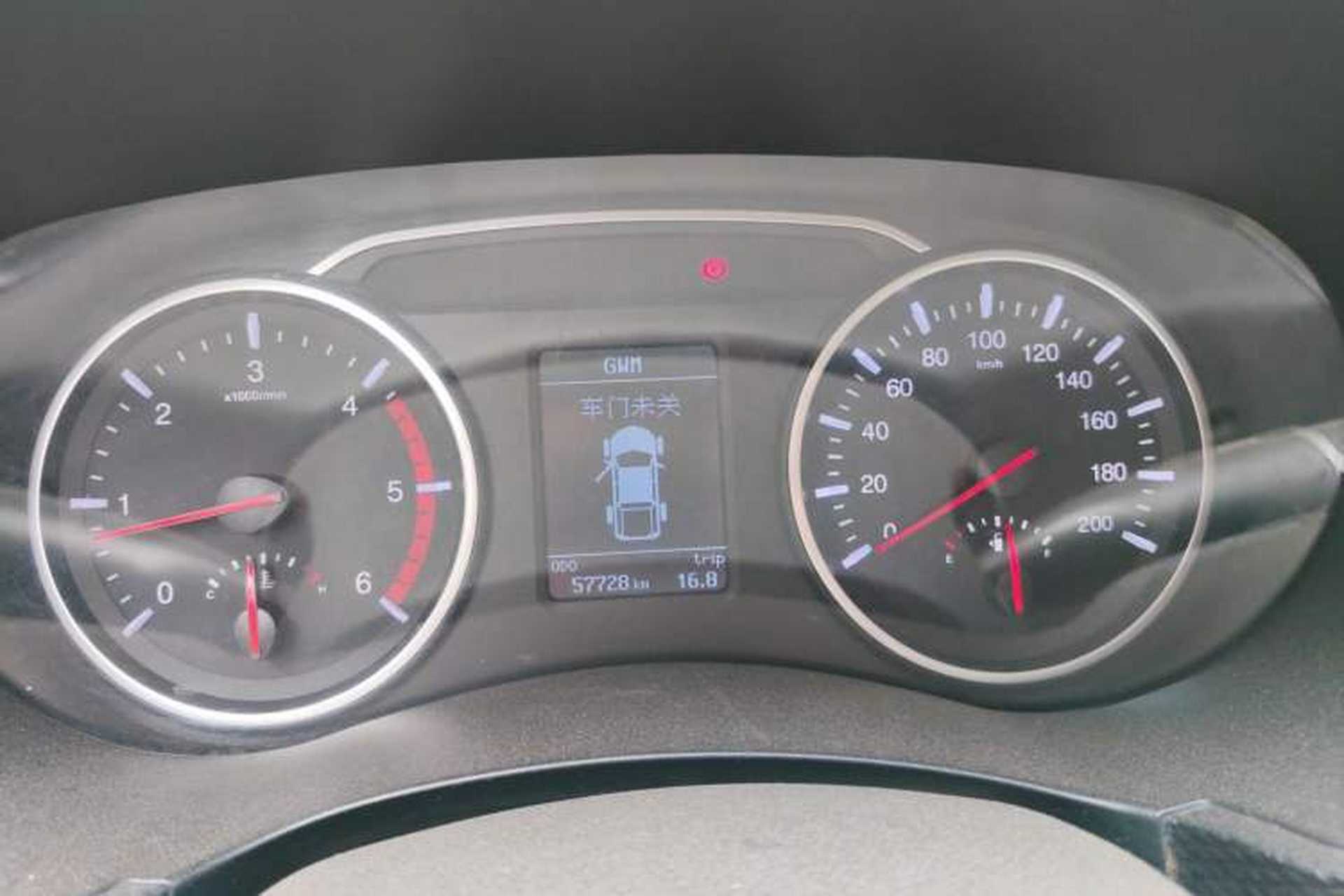 Used Great Wall Wingle 5 2020 2.0T Diesel Two-Wheel-Drive Elite Version Big Double Cab China VI Standard GW4D20M Instrument Cluster