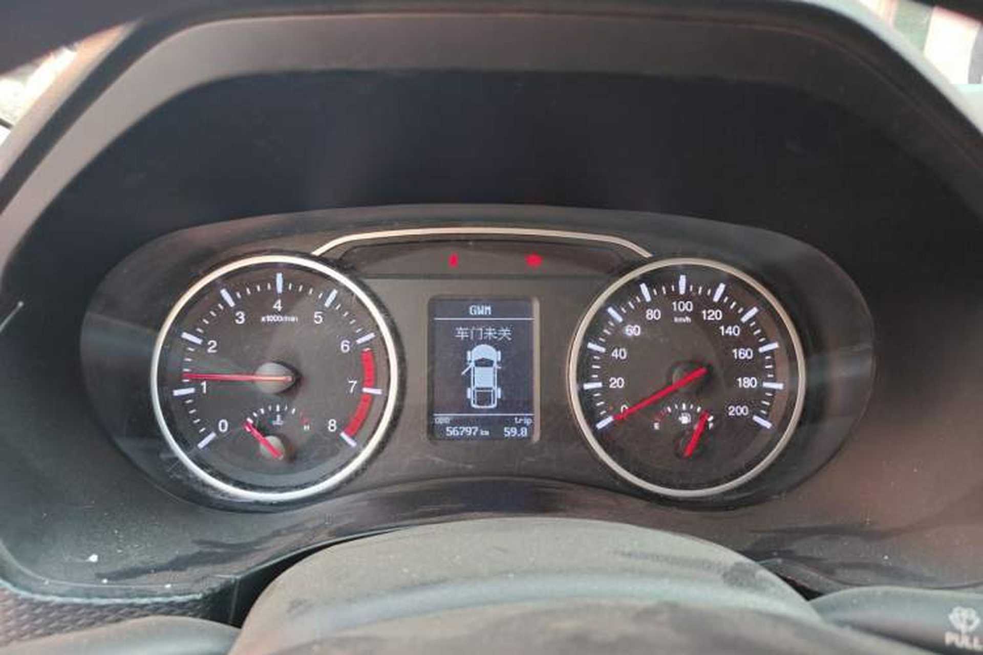 Used Great Wall Wingle 5 2020 2.4L Gasoline Two-Wheel Drive Value Edition Big Double Cab China VI Standard 4K22D4M Instrument Cluster