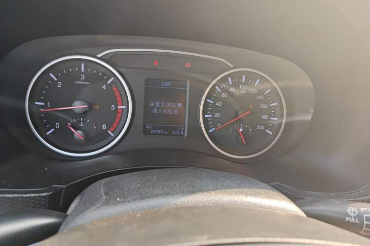 Used Great Wall Wingle 5 2020 2.0T Diesel 4x4 Elite Version Big Double Cab China VI Emission Standard GW4D20M Instrument Cluster