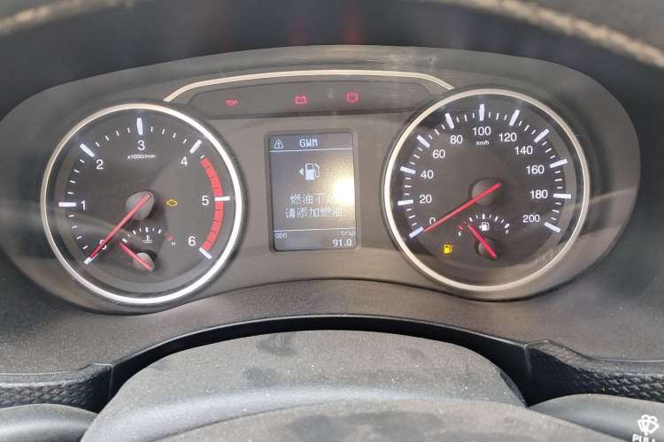Used Great Wall Wingle 5 2020 2.0T Diesel Two-Wheel-Drive Elite Version Big Double Cab China VI Standard GW4D20M Instrument Cluster