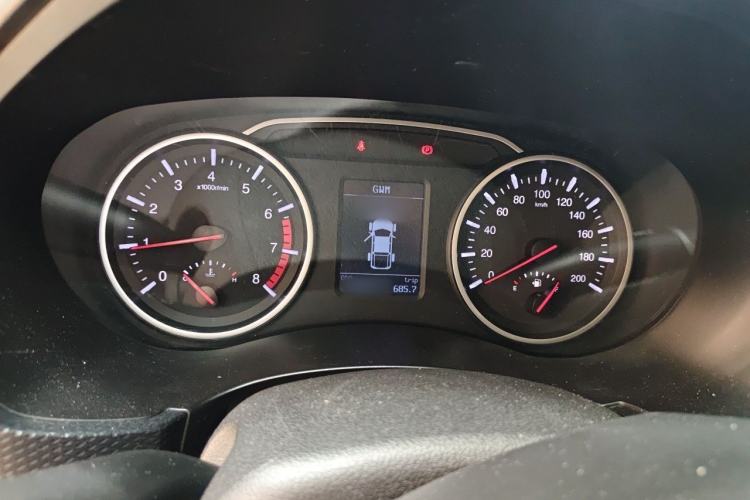 Used Great Wall Wingle 5 2020 2.4L Gasoline Two-Wheel Drive Value Edition Big Double Cab China VI Standard 4K22D4M Instrument Cluster