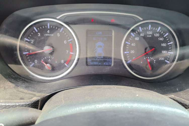 Used Great Wall Wingle 5 2020 2.4L Gasoline Two-Wheel Drive Value Edition Big Double Cab China VI Standard 4K22D4M Odometer Close Up