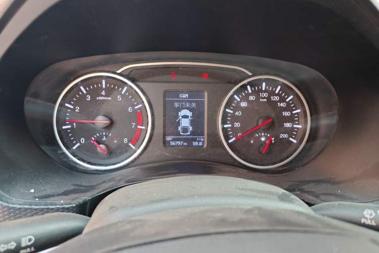 Used Great Wall Wingle 5 2020 2.4L Gasoline Two-Wheel Drive Value Edition Big Double Cab China VI Standard 4K22D4M Odometer Close Up