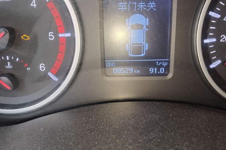 Used Great Wall Wingle 5 2020 2.0T Diesel Two-Wheel-Drive Elite Version Big Double Cab China VI Standard GW4D20M Odometer Close Up
