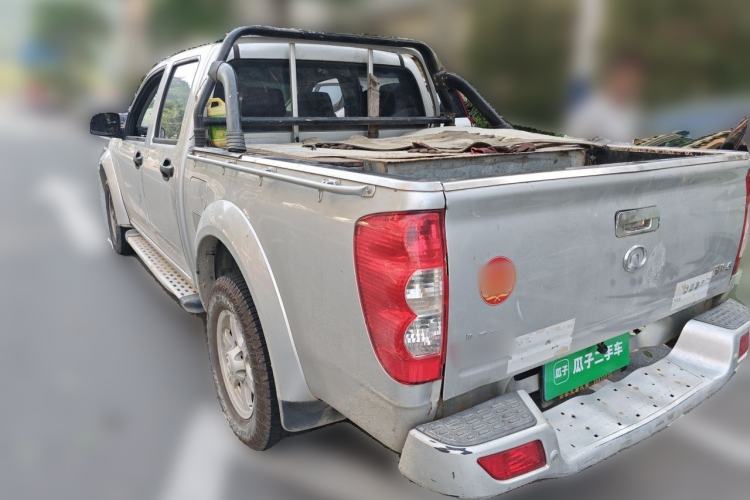 Used Great Wall Wingle 5 2020 2.0T Diesel Two-Wheel-Drive Elite Version Big Double Cab China VI Standard GW4D20M Rear Left 45 Deg