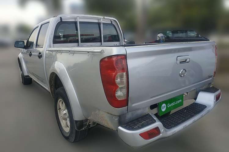 Used Great Wall Wingle 5 2020 2.0T Diesel 4x4 Elite Version Big Double Cab China VI Emission Standard GW4D20M Rear Left 45 Deg
