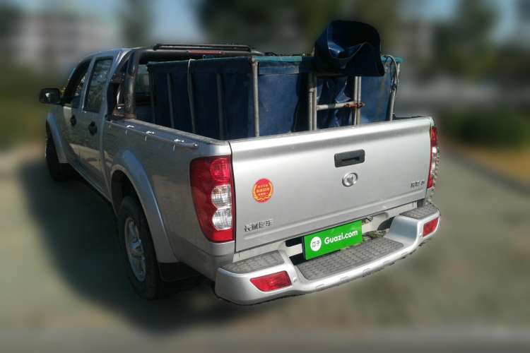 Used Great Wall Wingle 5 2020 2.0T Diesel Two-Wheel-Drive Elite Version Big Double Cab China VI Standard GW4D20M Rear Left 45 Deg