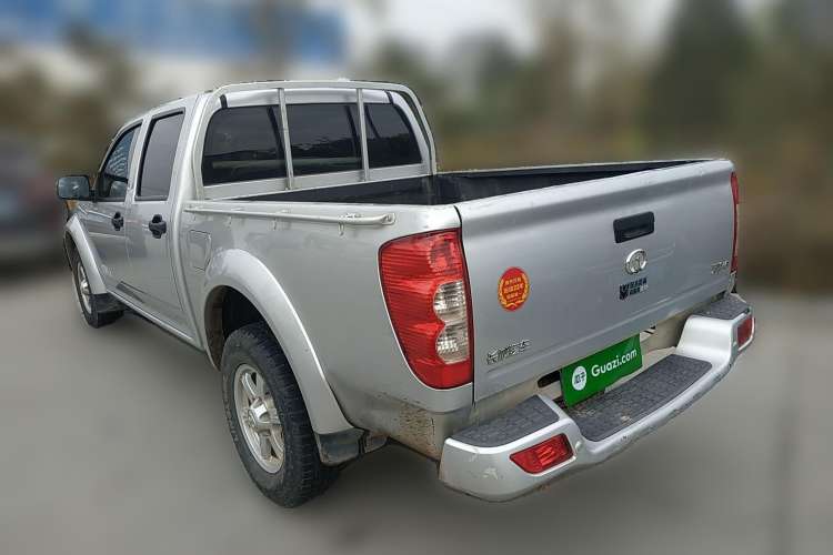 Used Great Wall Wingle 5 2020 2.0T Diesel 4x4 Elite Version Big Double Cab China VI Emission Standard GW4D20M Rear Left 45 Deg