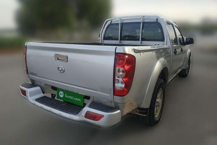 Used Great Wall Wingle 5 2020 2.0T Diesel 4x4 Elite Version Big Double Cab China VI Emission Standard GW4D20M Rear Right 45 Deg