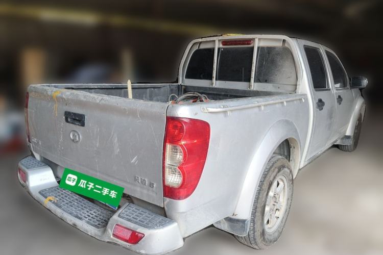 Used Great Wall Wingle 5 2020 2.0T Diesel Two-Wheel-Drive Elite Version Big Double Cab China VI Standard GW4D20M Rear Right 45 Deg