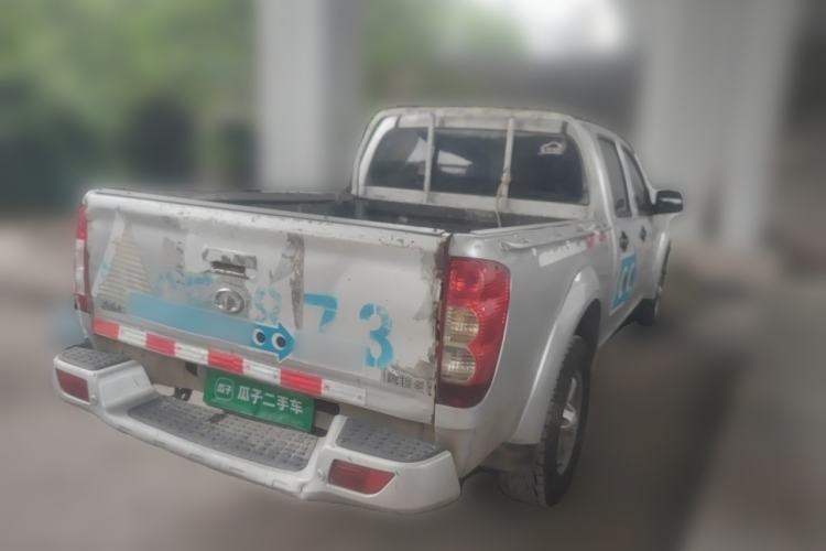 Used Great Wall Wingle 5 2020 2.0T Diesel Two-Wheel-Drive Elite Version Big Double Cab China VI Standard GW4D20M Rear Right 45 Deg