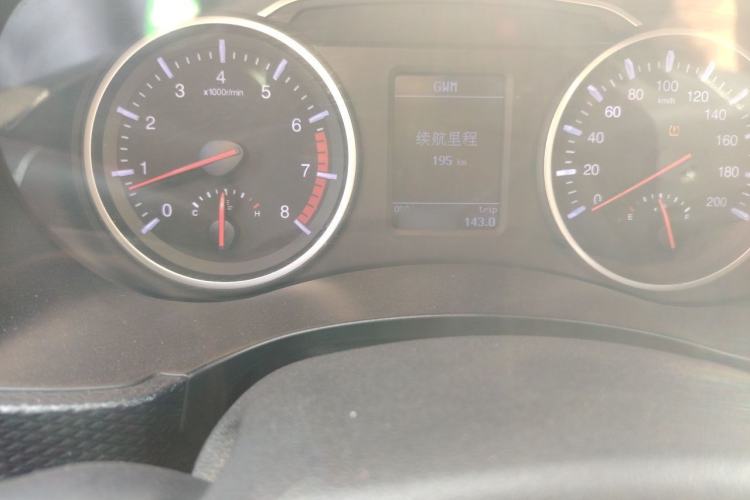 Used Great Wall Wingle 5 2020 2.4L Gasoline 4x4 Elite Version Big Double Cab China VI Emission Standard 4K22D4M Instrument Cluster