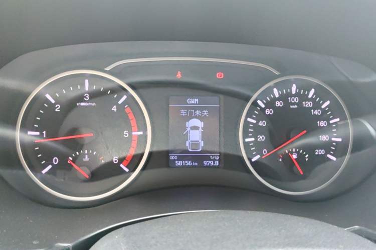 Used Great Wall Wingle 5 2020 2.0T Diesel Two-Wheel-Drive Elite Version Big Double Cab China VI Standard GW4D20M Instrument Cluster