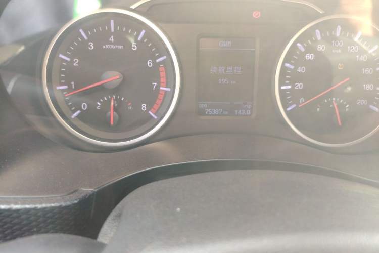 Used Great Wall Wingle 5 2020 2.4L Gasoline 4x4 Elite Version Big Double Cab China VI Emission Standard 4K22D4M Instrument Cluster