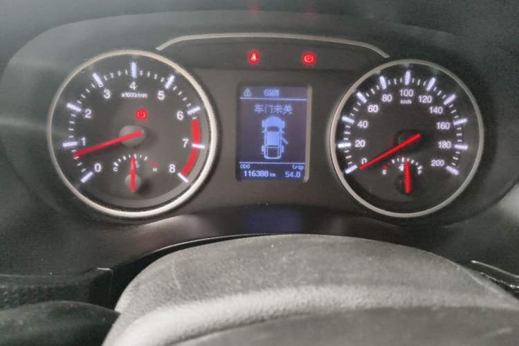 Used Great Wall Wingle 5 2020 2.4L Gasoline Two-Wheel Drive Value Edition Big Double Cab China VI Standard 4K22D4M Odometer Close Up