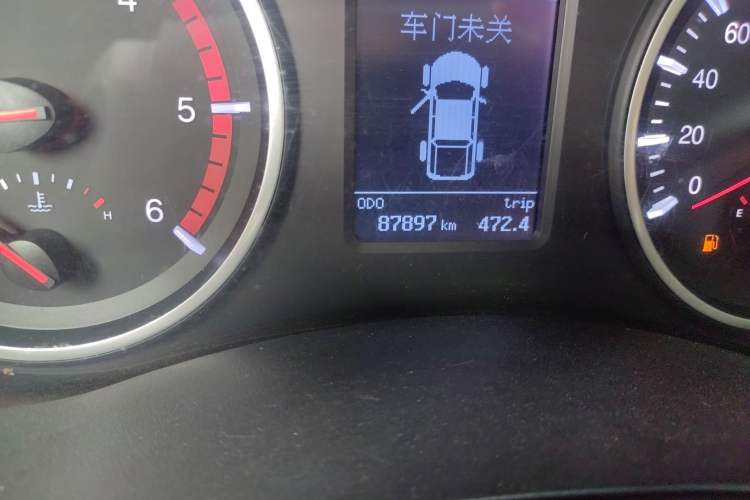 Used Great Wall Wingle 5 2020 2.0T Diesel Two-Wheel-Drive Elite Version Big Double Cab China VI Standard GW4D20M Odometer Close Up