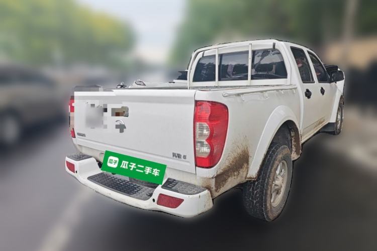 Used Great Wall Wingle 5 2020 2.0T Diesel 4x4 Elite Version Big Double Cab China VI Emission Standard GW4D20M Rear Right 45 Deg