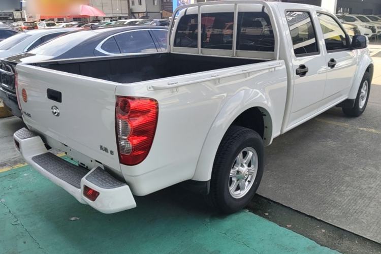 Used Great Wall Wingle 5 2020 2.0T Diesel Two-Wheel-Drive Elite Version Big Double Cab China VI Standard GW4D20M Rear Right 45 Deg