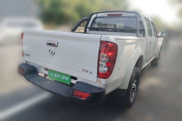 Used Great Wall Wingle 5 2020 2.4L Gasoline 4x4 Elite Version Big Double Cab China VI Emission Standard 4K22D4M Rear Right 45 Deg