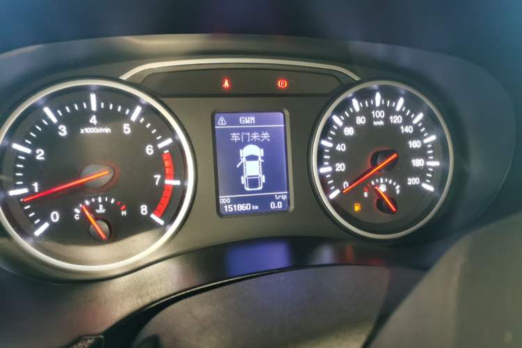 Used Great Wall Wingle 5 2020 2.4L Gasoline Two-Wheel Drive Value Edition Big Double Cab China VI Standard 4K22D4M Instrument Cluster