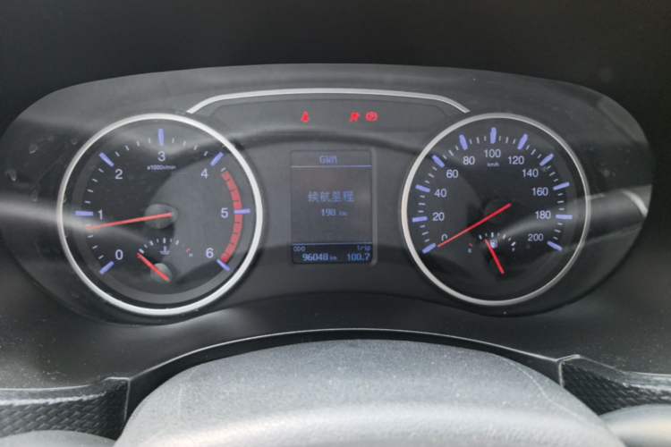 Used Great Wall Wingle 5 2020 2.0T Diesel Two-Wheel-Drive Elite Version Big Double Cab China VI Standard GW4D20M Instrument Cluster