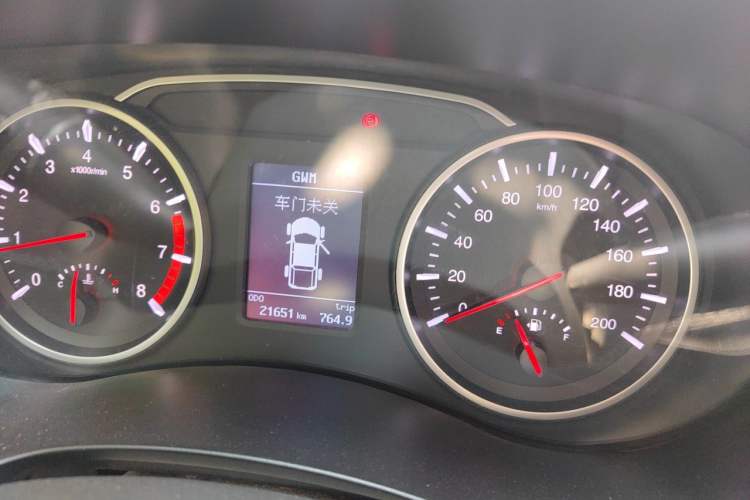 Used Great Wall Wingle 5 2021 1.5T Two-Wheel-Drive "Dry Meal" Elite Version with 1680mm Cargo Bed GW4G15K Instrument Cluster