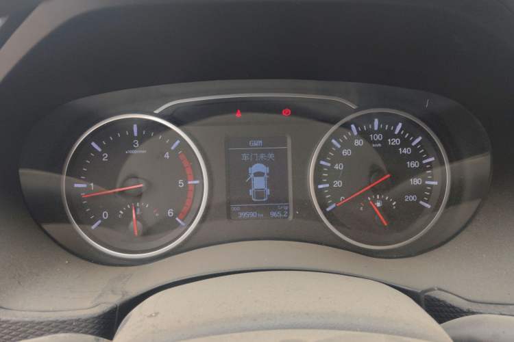 Used Great Wall Wingle 5 2021 2.0T Diesel Two-Wheel Drive Elite Version Big Double Cab China VI Standard GW4D20M Instrument Cluster